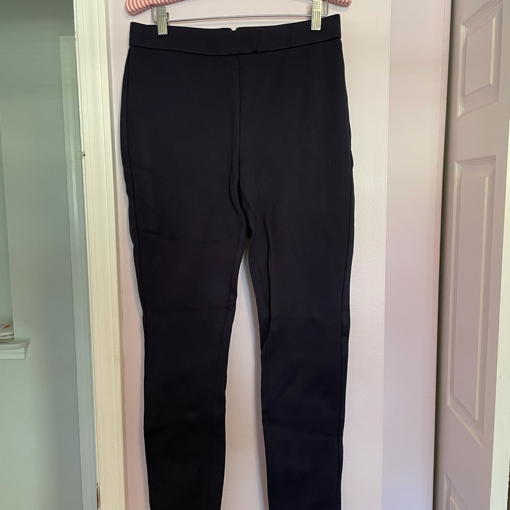 NWT J.Crew Any Day SZ MedTall Navy Pants
